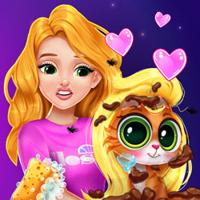 Blonde Princess Kitty Rescue - Friv 2019 Games